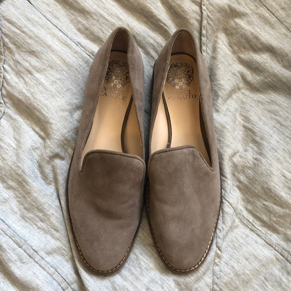 Vince Camuto suede loafers